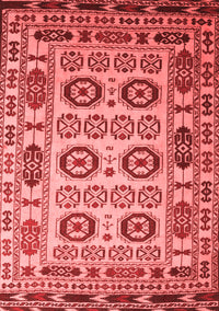 Southwestern Red Country Rug, tr2517red