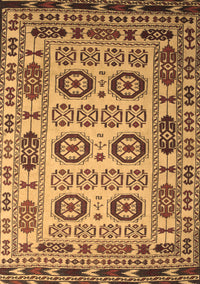 Southwestern Brown Country Rug, tr2517brn