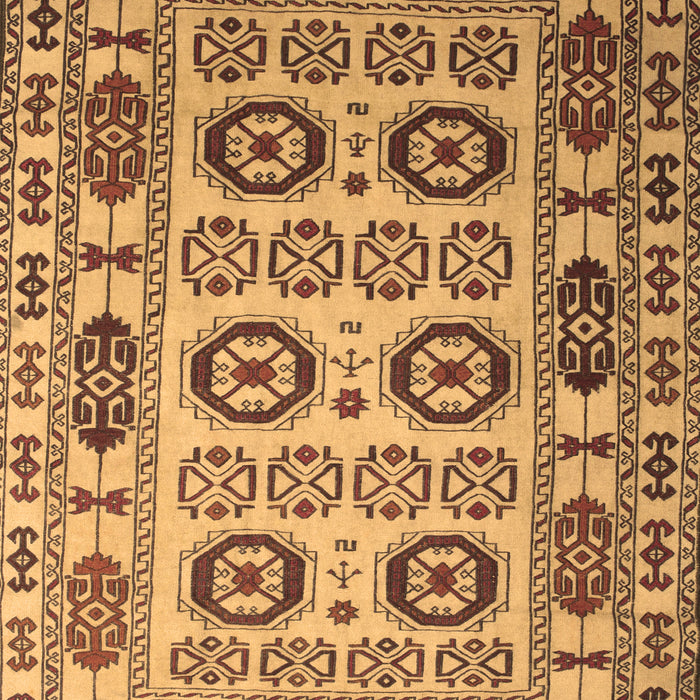 Southwestern Brown Country Rug, tr2517brn