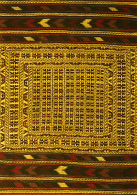 Southwestern Yellow Country Rug, tr2518yw