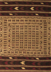 Southwestern Brown Country Rug, tr2518brn