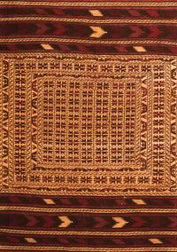 Southwestern Orange Country Rug, tr2518org