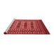 Country Red Washable Rugs