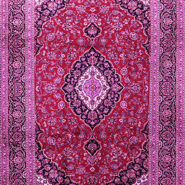 Medallion Pink Traditional Rug, tr251pnk