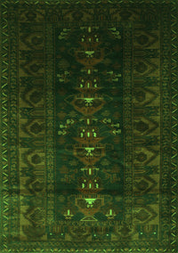 Persian Green Traditional Rug, tr2520grn