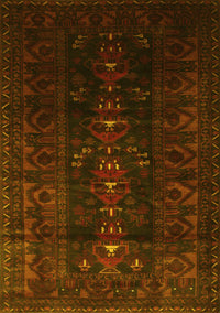 Persian Yellow Traditional Rug, tr2520yw