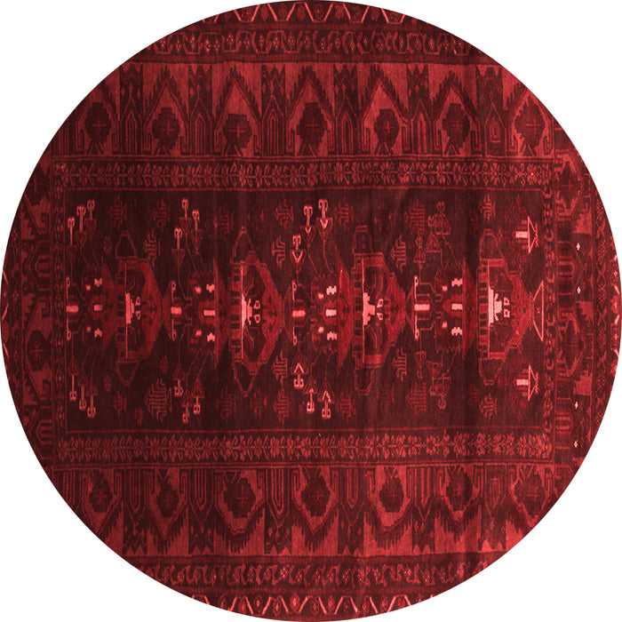 Machine Washable Persian Red Traditional Rug, wshtr2520red