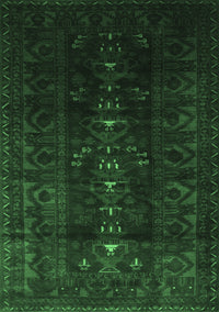 Persian Emerald Green Traditional Rug, tr2520emgrn