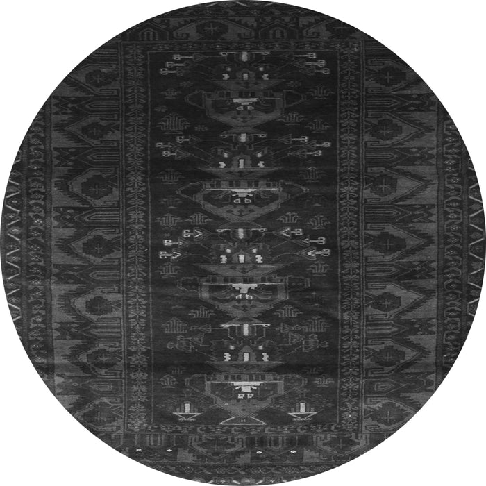 Square Persian Gray Traditional Rug, tr2520gry
