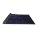 Sideview of Persian Blue Traditional Rug, tr2520blu