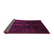 Sideview of Persian Pink Traditional Rug, tr2520pnk