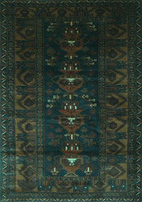 Persian Turquoise Traditional Rug, tr2520turq