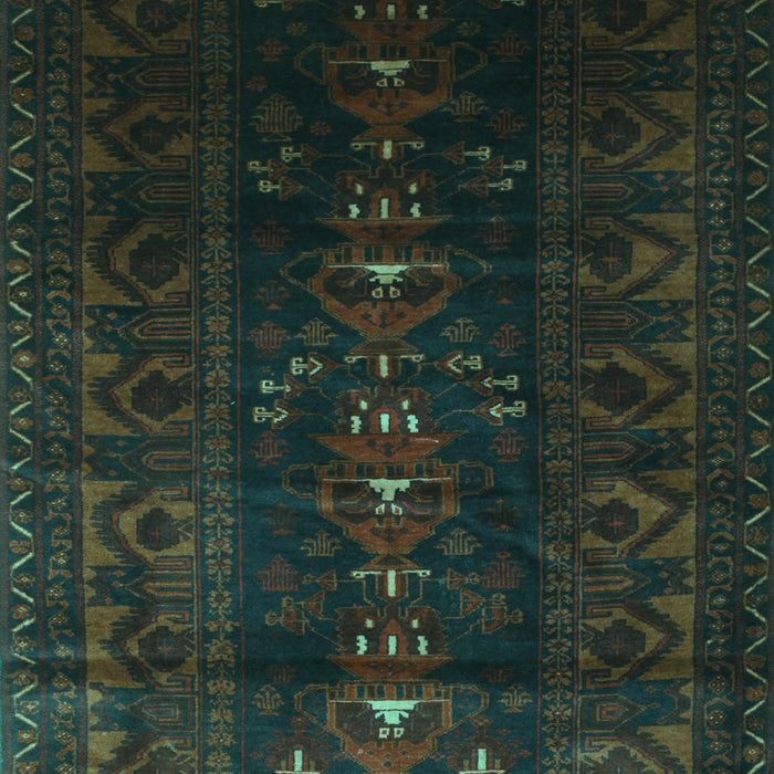 Persian Turquoise Traditional Rug, tr2520turq