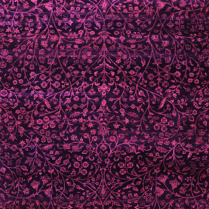 Machine Washable Persian Pink Traditional Rug, wshtr2521pnk