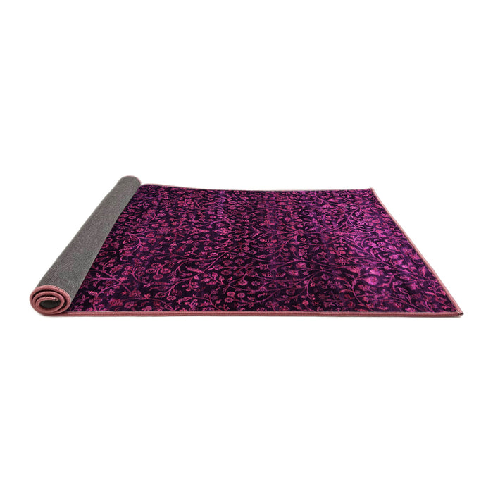 Sideview of Persian Pink Traditional Rug, tr2521pnk