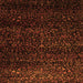 Serging Thickness of Persian Orange Traditional Rug, tr2521org