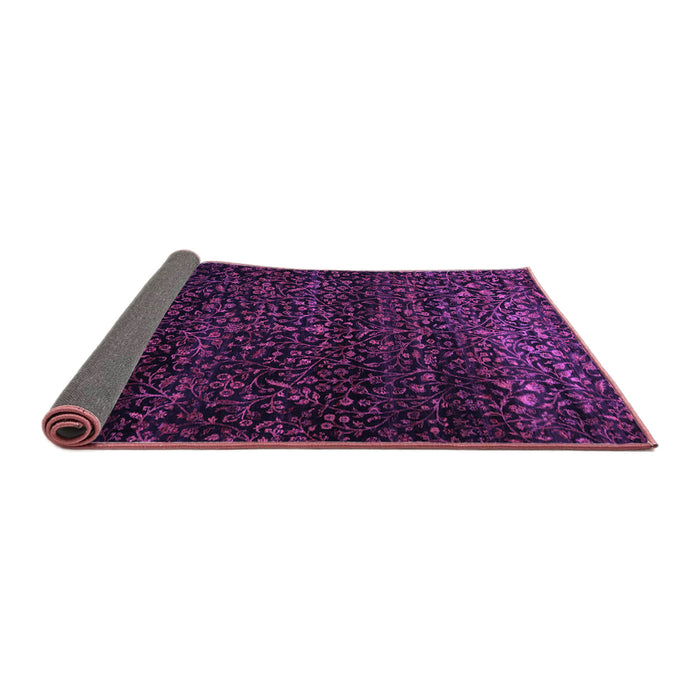 Sideview of Persian Purple Traditional Rug, tr2521pur
