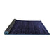 Sideview of Persian Blue Traditional Rug, tr2521blu