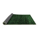 Sideview of Persian Emerald Green Traditional Rug, tr2521emgrn