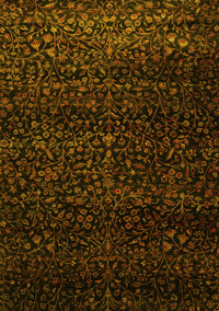 Persian Yellow Traditional Rug, tr2521yw