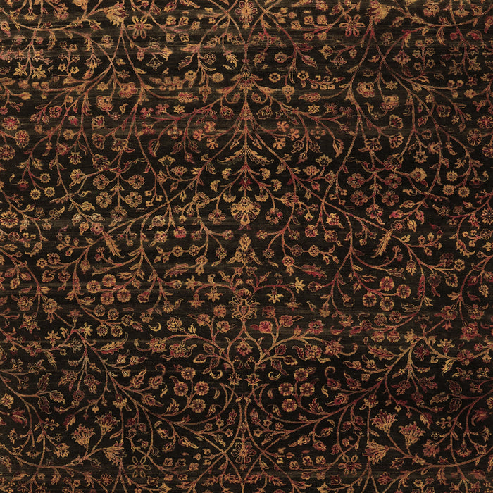 Machine Washable Persian Brown Traditional Rug, wshtr2521brn