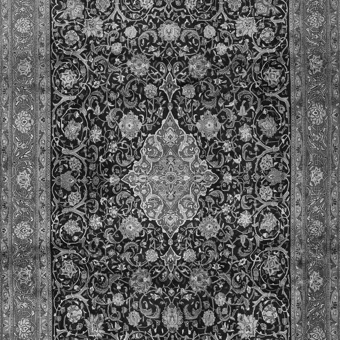 Medallion Gray Traditional Rug, tr2522gry