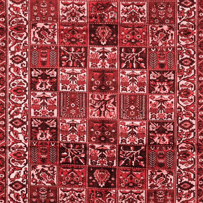 Machine Washable Persian Red Traditional Rug, wshtr2523red