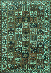 Persian Turquoise Traditional Rug, tr2523turq