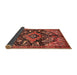 Sideview of Traditional Red Persian Rug, tr2524