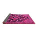 Sideview of Persian Pink Traditional Rug, tr2524pnk