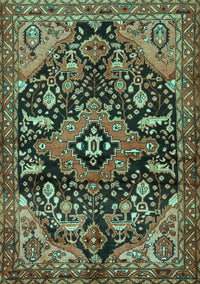 Persian Turquoise Traditional Rug, tr2524turq