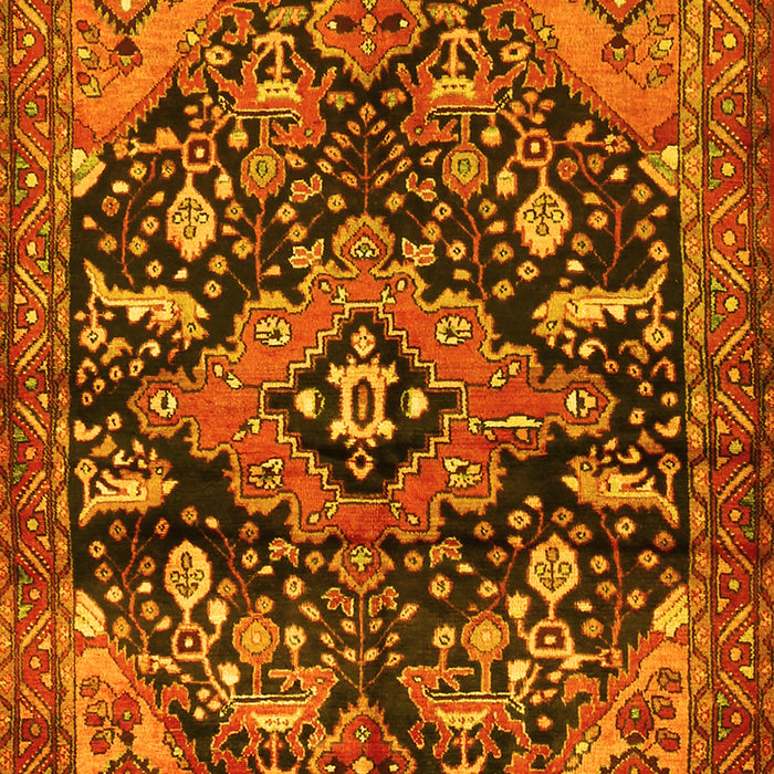 Persian Yellow Traditional Rug, tr2524yw