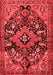 Persian Red Traditional Area Rugs