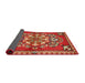 Sideview of Traditional Red Persian Rug, tr2525