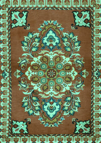 Persian Turquoise Traditional Rug, tr2525turq