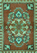 Persian Turquoise Traditional Rug, tr2525turq