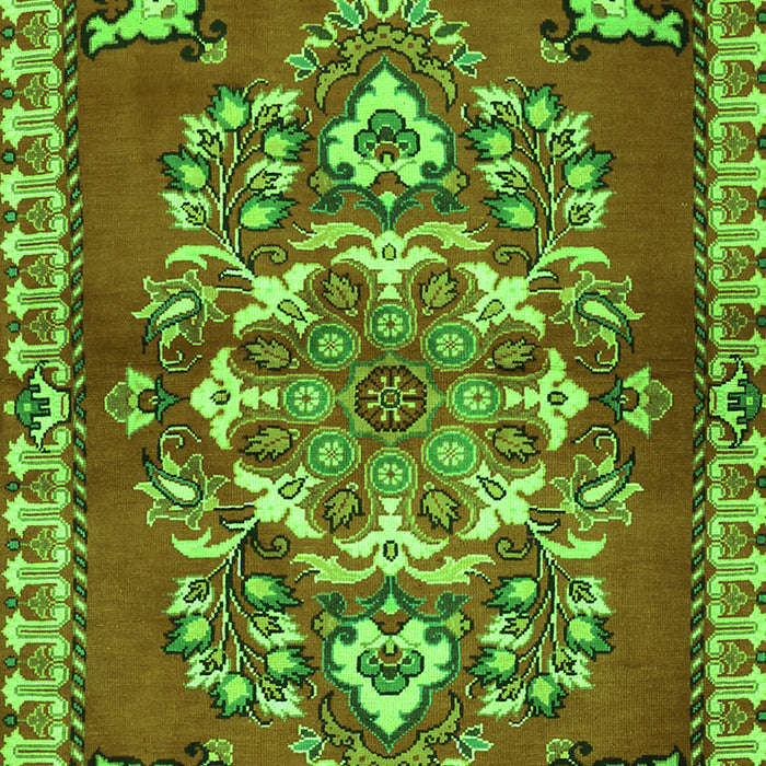 Persian Green Traditional Rug, tr2525grn