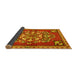 Sideview of Persian Yellow Traditional Rug, tr2525yw