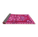 Sideview of Persian Pink Traditional Rug, tr2525pnk