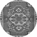 Square Persian Gray Traditional Rug, tr2525gry