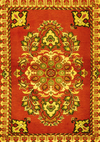 Persian Yellow Traditional Rug, tr2525yw