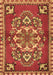 Machine Washable Persian Brown Traditional Rug, wshtr2525brn