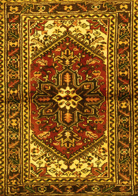 Persian Yellow Traditional Rug, tr2526yw