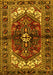 Persian Yellow Traditional Rug, tr2526yw