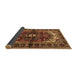 Sideview of Persian Brown Traditional Rug, tr2526brn