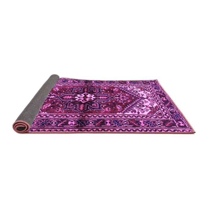 Sideview of Persian Purple Traditional Rug, tr2526pur