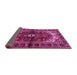 Sideview of Persian Pink Traditional Rug, tr2526pnk