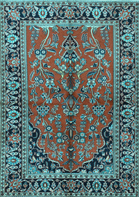 Persian Light Blue Traditional Rug, tr2527lblu