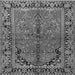 Serging Thickness of Persian Gray Traditional Rug, tr2527gry