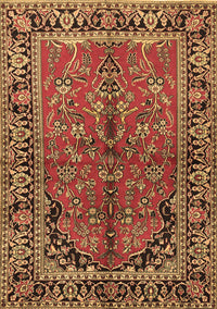 Persian Brown Traditional Rug, tr2527brn